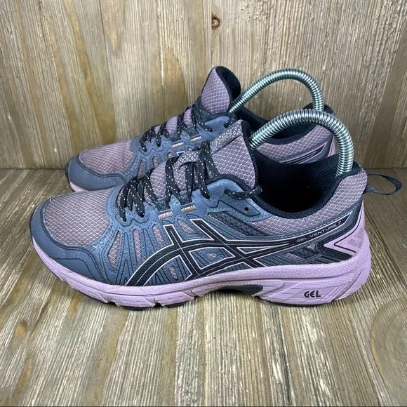 Asics Shoes Asics Gelventure Purple Greyblack 12a476 Running